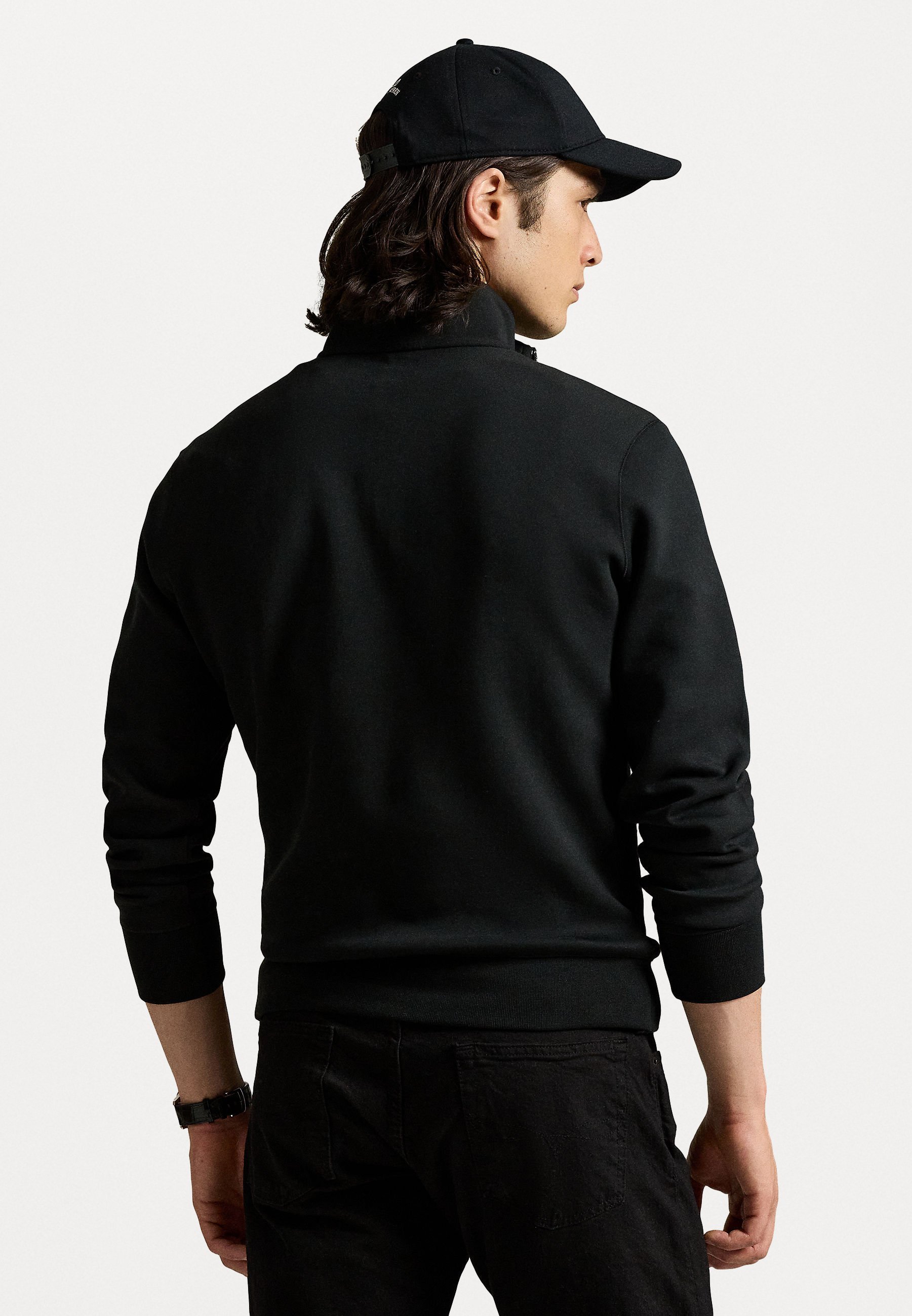 Polo Ralph Lauren KAHEKOELISE KOEGA VEERANDLUKUGA PULLOVER - Dressipluus - must/c1730