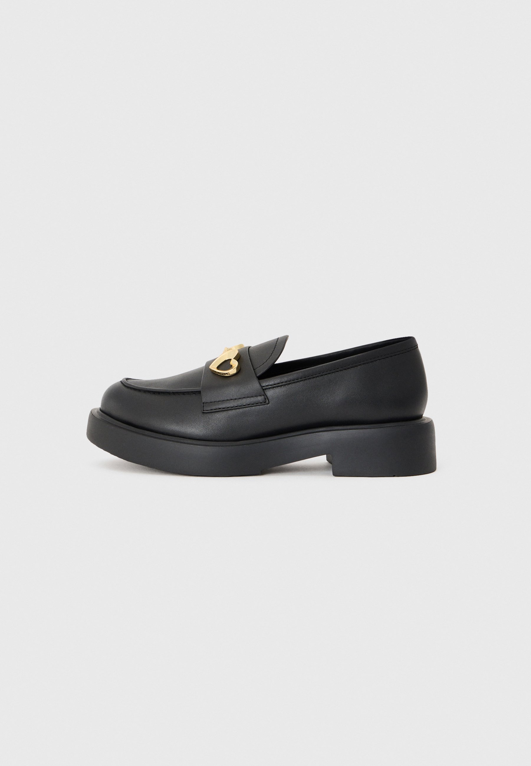 Love Moschino NEW CITY LOVE - Tênis sem cadarço - preto