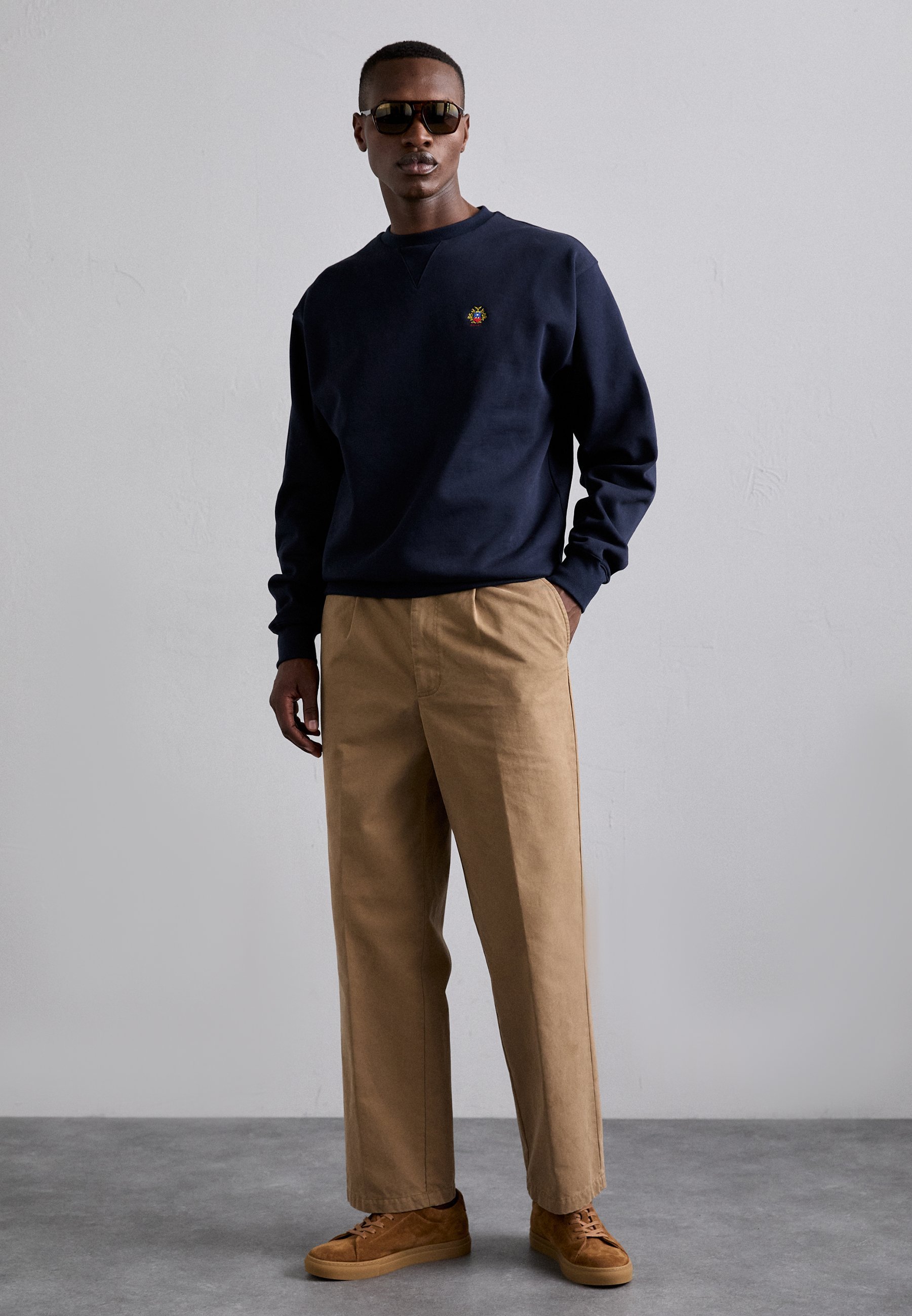 Bally-sweatshirt - marineblauw