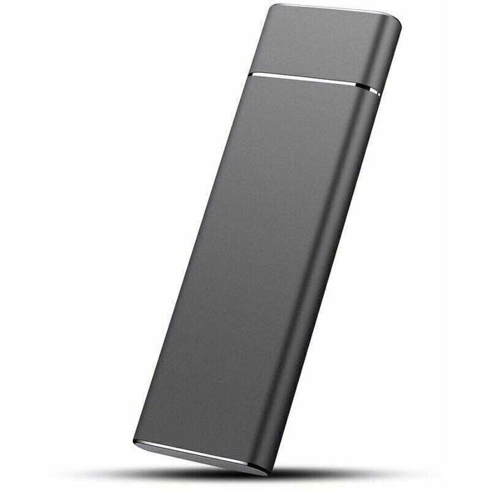 Disco rigido SSD esterno - Virex® - 2 TB - USB 3.0 - Alta velocità - Portatile - Resistente agli urti - Alloggiamento in alluminio