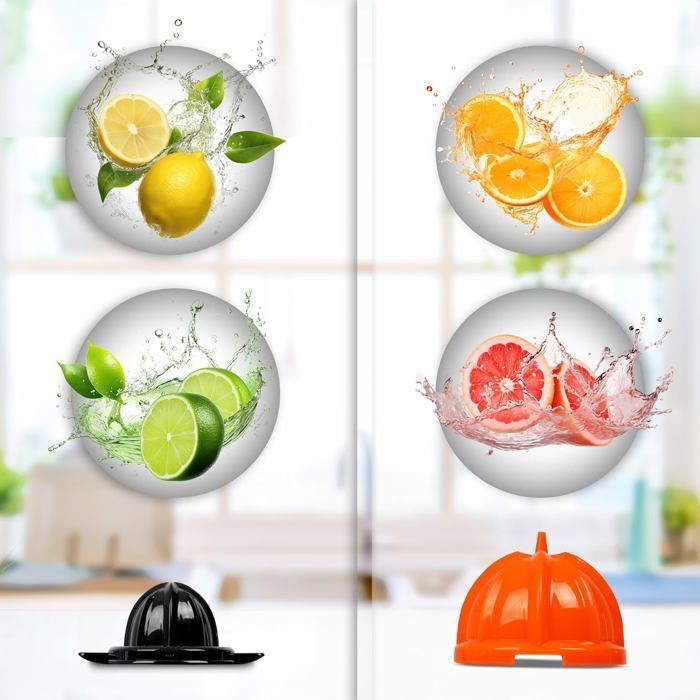 Duronic JE605 Presse-agrumes de 600W | Capacité de 400 ml | Filtre réglable pour la Pulpe | Idéal pour Jus d'Agrumes Oranges