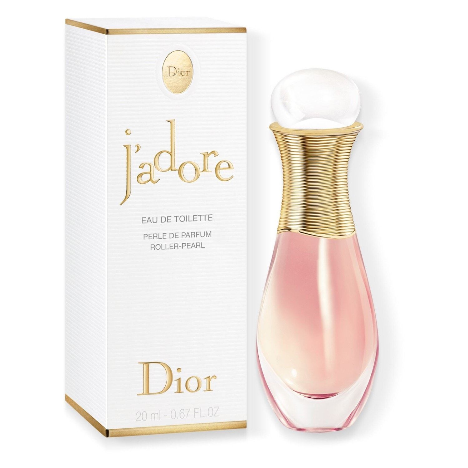 DIOR J'adore Perfume Eau de Toilette Roller-Pearl - 20 ml