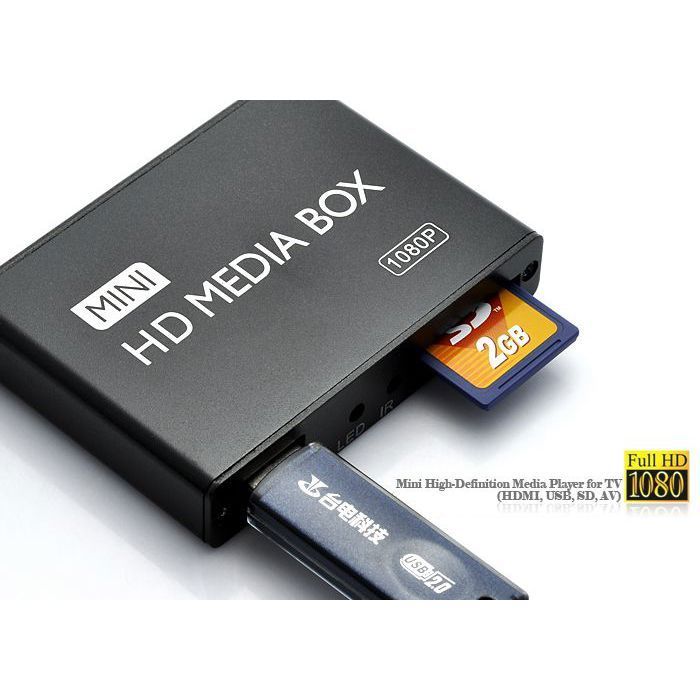 Media Center Lecteur Tout Format Full HD 1080P Disque Dur Carte SD Et Clé USB YONIS