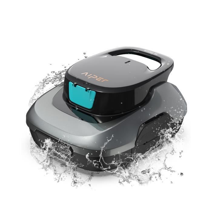 Robot per piscina - Aiper - Scuba SE - Nero - Pulizia autonoma - Durata della batteria: 90 minuti