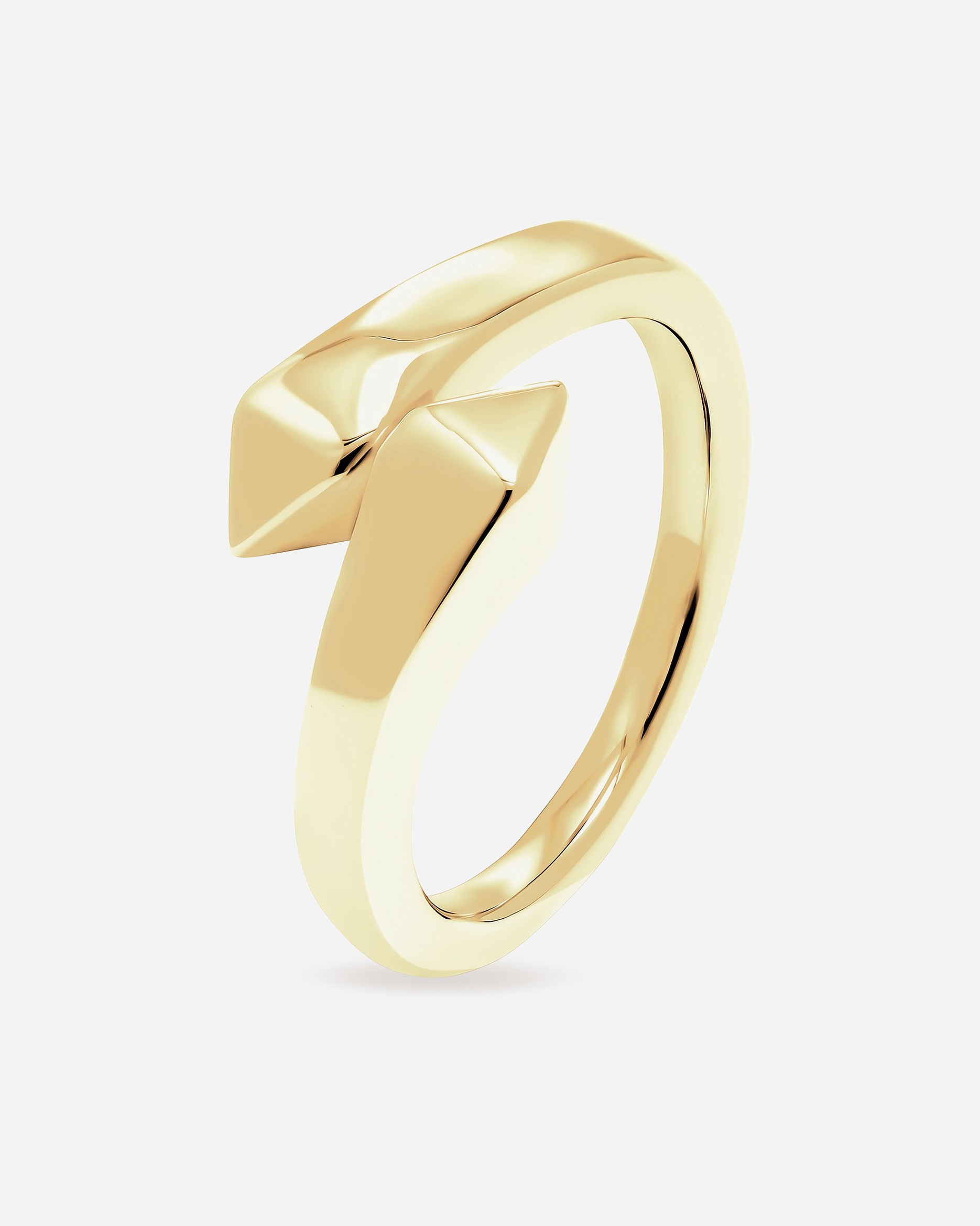 Jette Bagues or jaune
