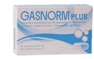 Nahrungsergänzungsmittel GasNorm Plus 36 Kapseln