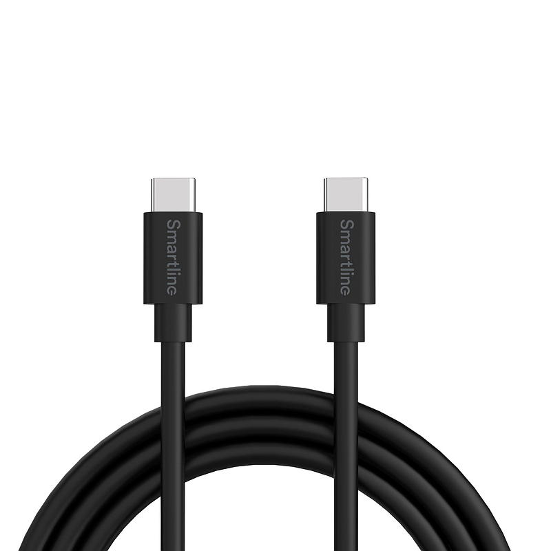 Smartline opladningskabel 2 m USB-C/USB-C Smartline