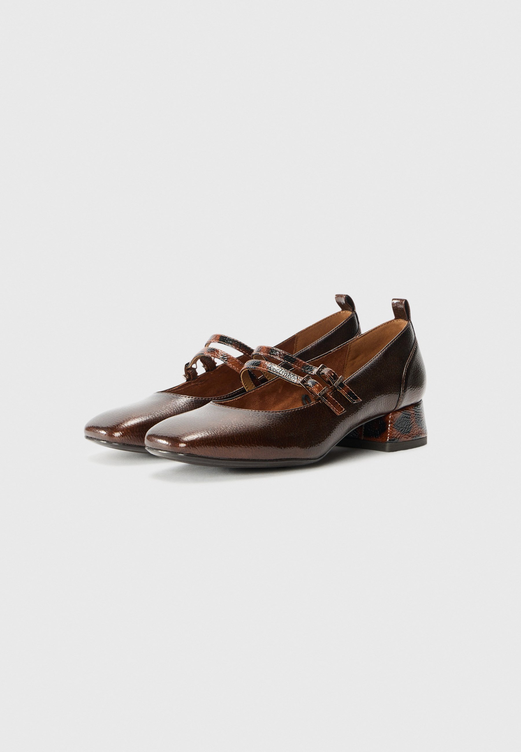 Tamaris Classic hakken - bruine kam