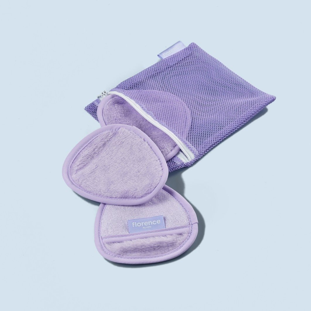Čistilne blazinice Florence By Mills, bambusove bombažne blazinice za večkratno uporabo – 1 kos