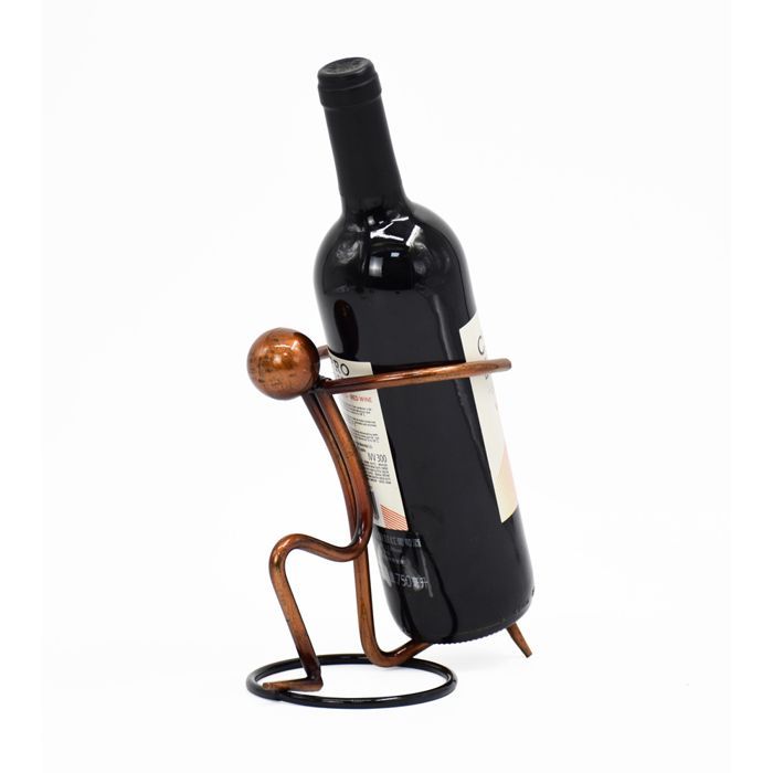 Porte bouteille figurine 18x18x10 cm - Table Passion