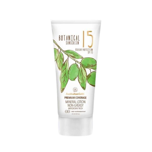 Lotion solaire botanique Australian Gold FPS 15 147 ml