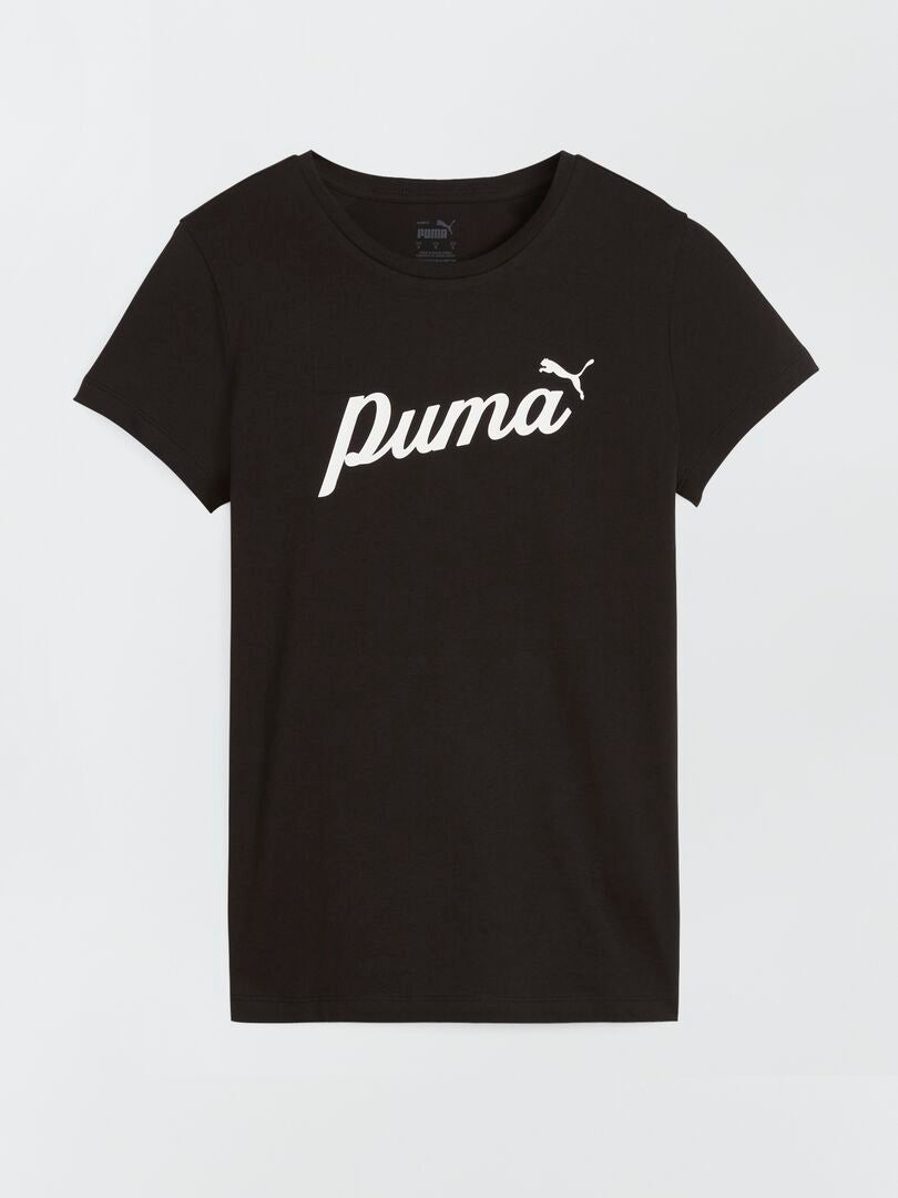 Camiseta lisa 'Puma' - PRETA