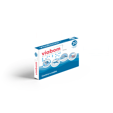 Viabom tabletter mot kvalme og oppkast Viabom 20 tabletter 20 tabletter