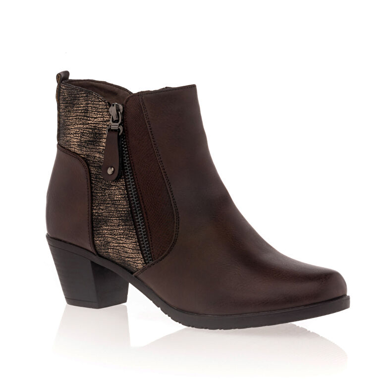 Braune Damenstiefel / Stiefeletten