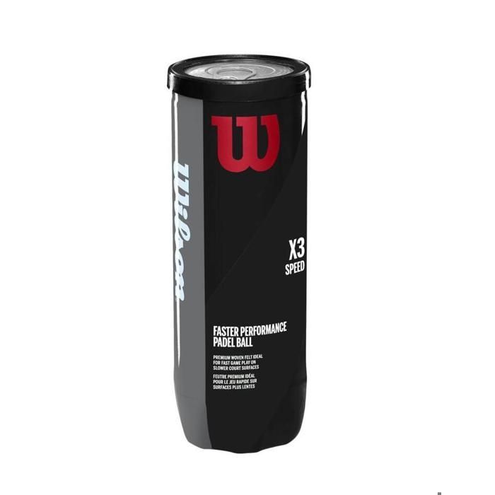 Balles de Padel Wilson X3 Speed
