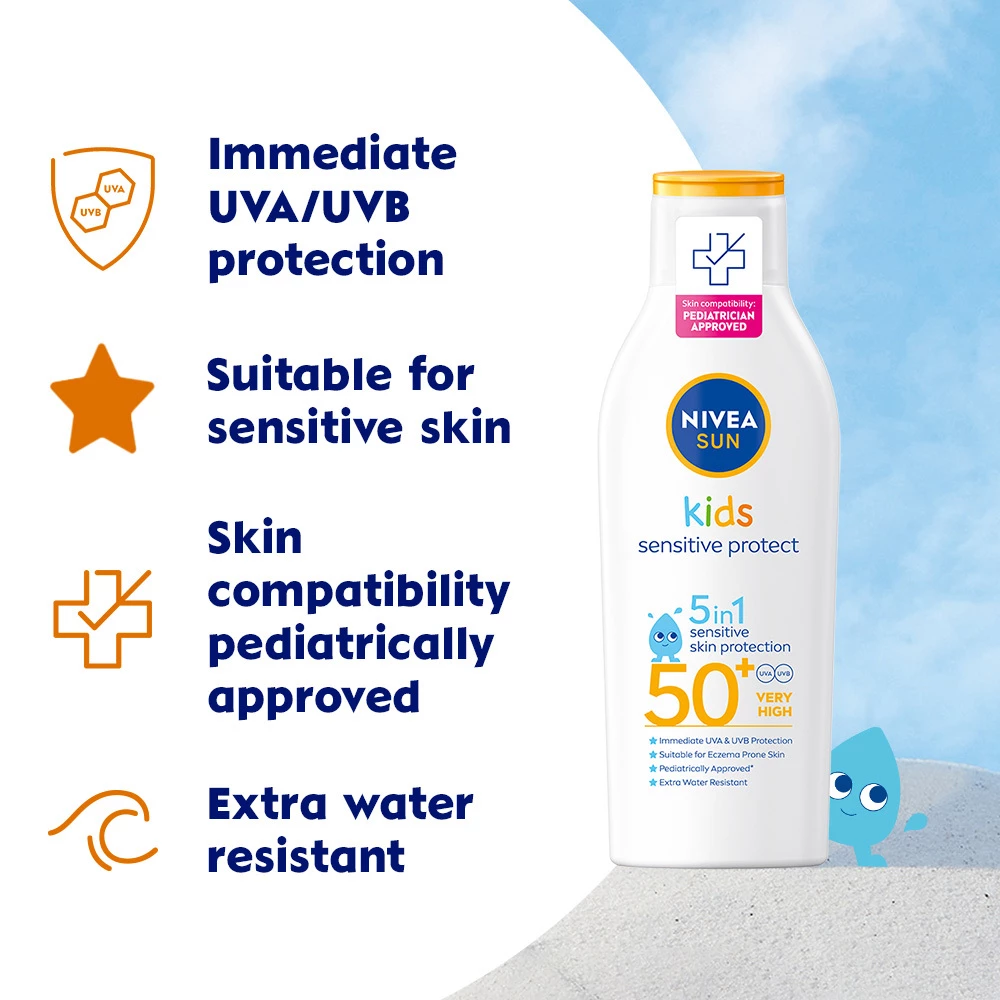 Losion za zaštitu od sunca za djecu SPF50+ 200 ml - NIVEA