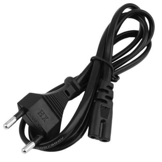 Cargador AO de 42 V para patinete eléctrico autoequilibrado (hoverboard) con enchufe europeo, color negro.