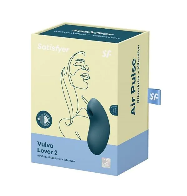 Satisfyer Masażer Vulva LoverBlue uka