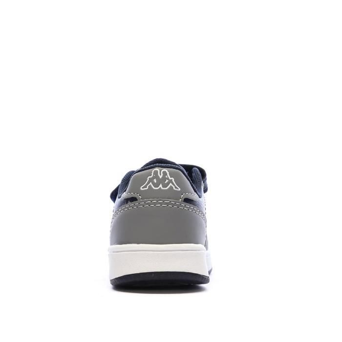 Zapatillas deportivas KAPPA Malone para niño, color gris/negro.