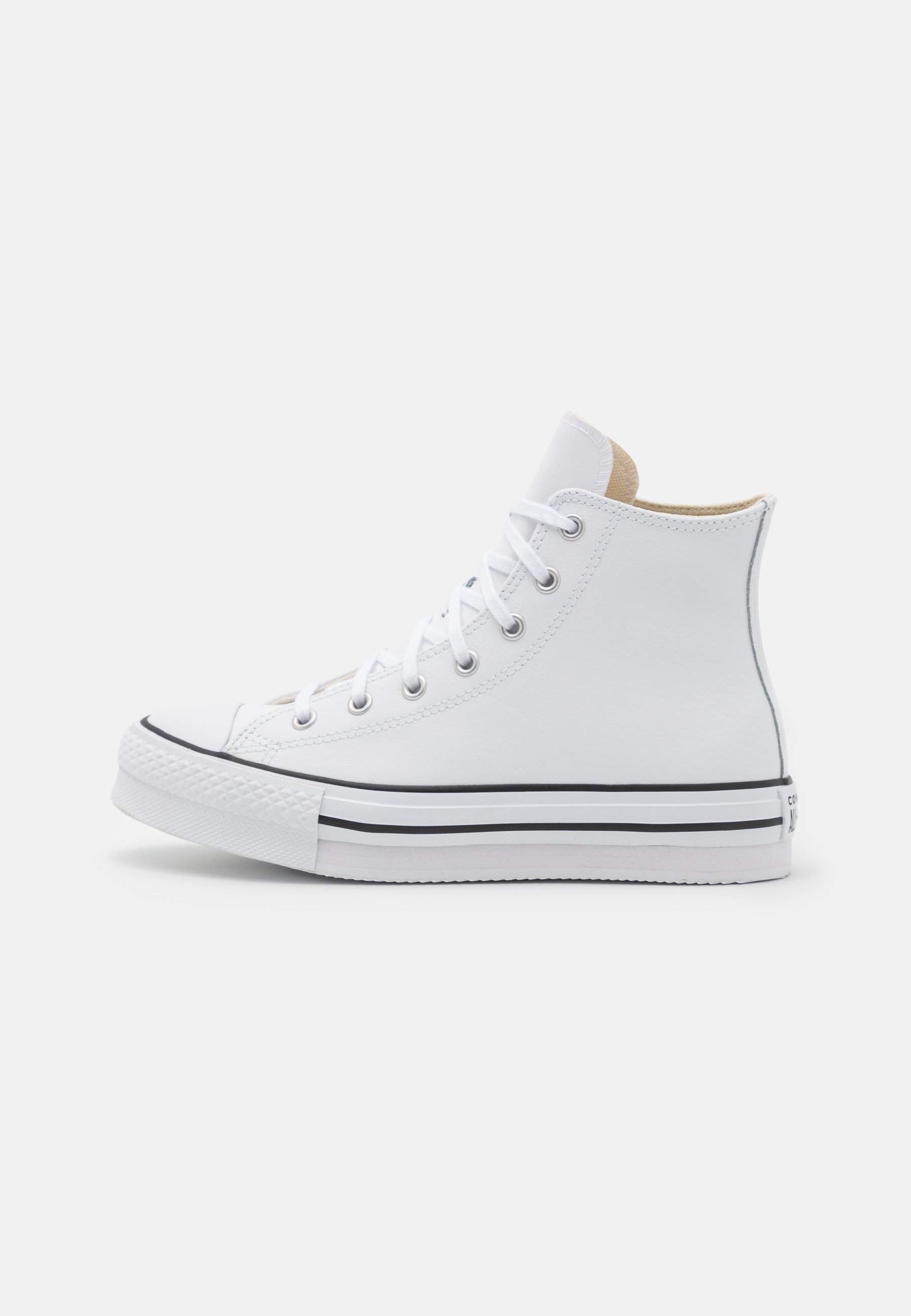 Converse CHUCK TAYLOR ALL STAR LIFT PLATFORM - Hoge sneakers - wit/natuurlijk ivoor/zwart