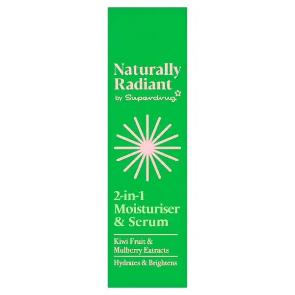 Cremă hidratantă și ser 2 în 1 Natural Radiant 50 ml