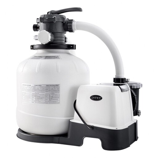  Sistema combinado de filtro de areia e clorador de sal Intex Eco 11 G - 56.800