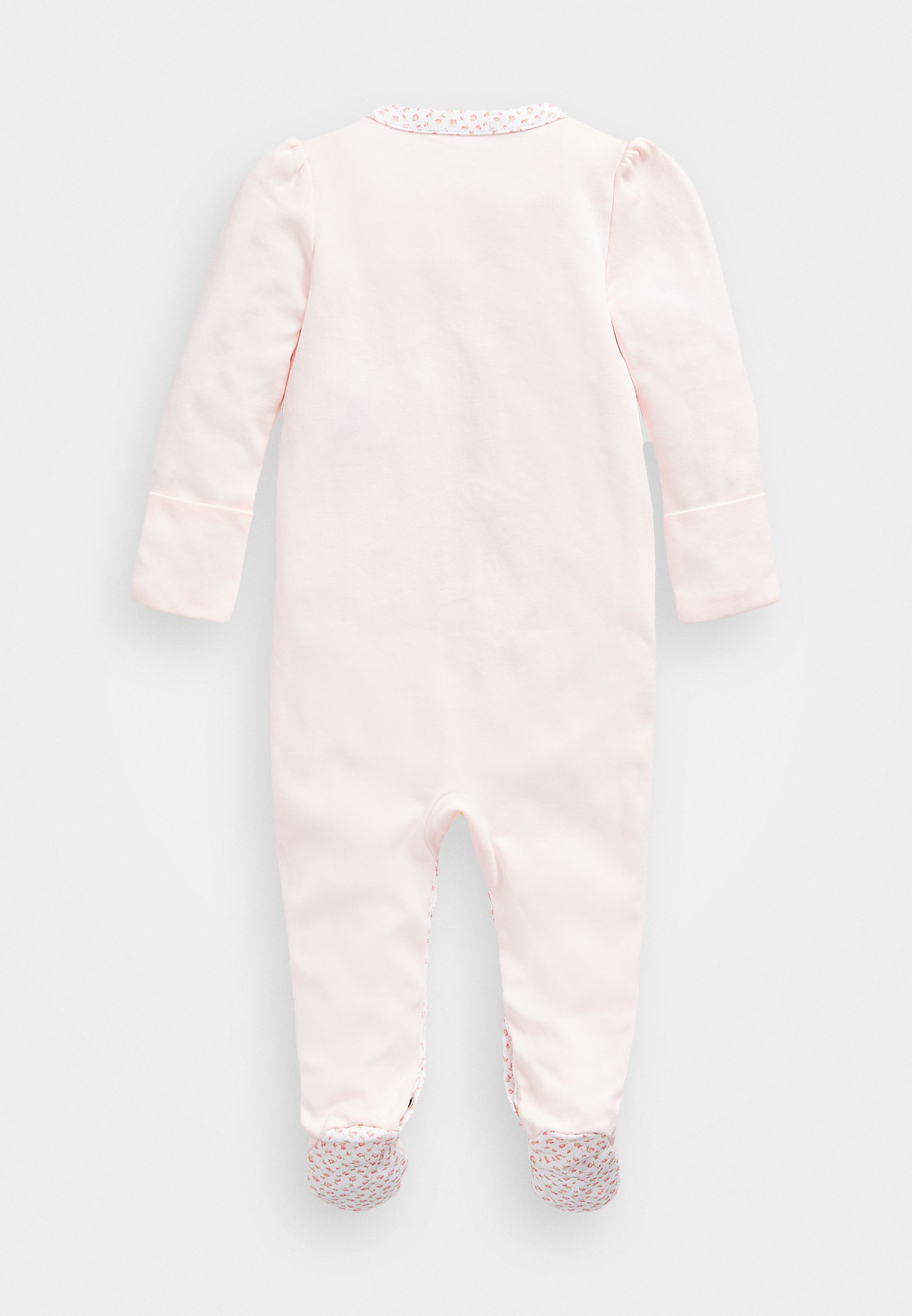 Combinaison à pieds ornée de fleurs Polo Ralph Lauren - rose délicat