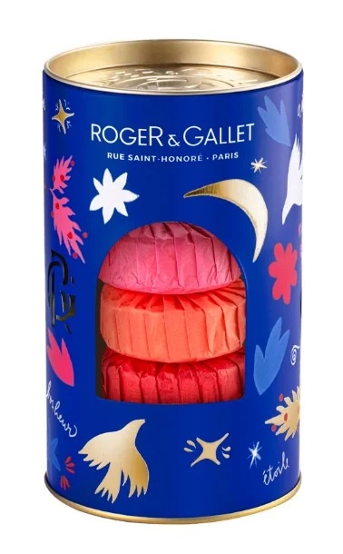 R&G Roger & Gallet Set van 3 Noel hand- en lichaamszepen