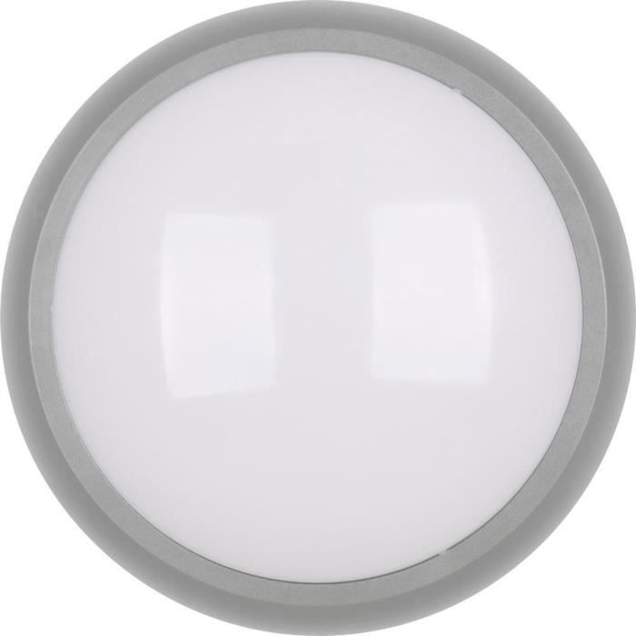 Aplique de pared LED para exteriores TLT International Mia con LED integrado, gris.