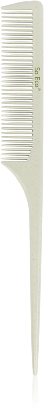 pente para cauda So Eco Biodegradable Tail Comb é um pente compostável que alisa os cabelos, mantendo o volume.