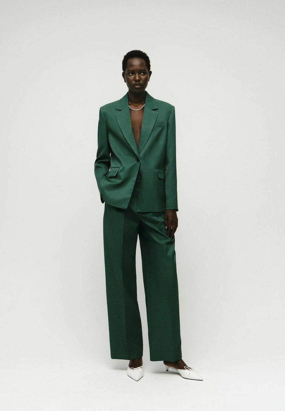 Mango Blazer - zelený