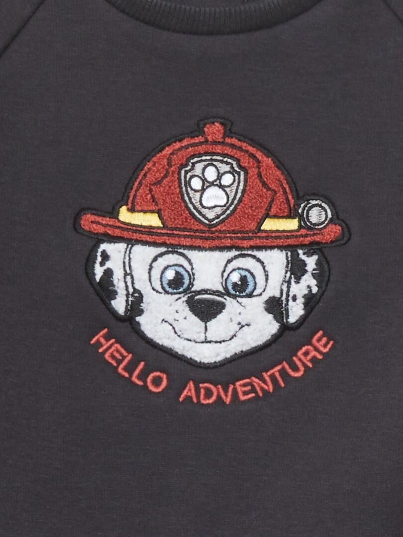 Paw Patrol fleece sweatshirt - zwart