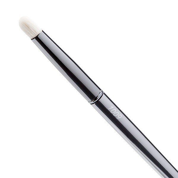 Luxusný sivý štetec na očné tiene precízneho líčenia Štetce na make-up na podkladovú bázu, tvár a kontúry