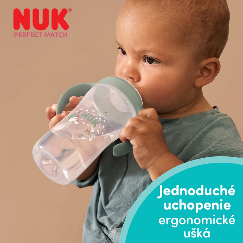 NUK Perfect Match Disney vadbeni lonček z ročaji