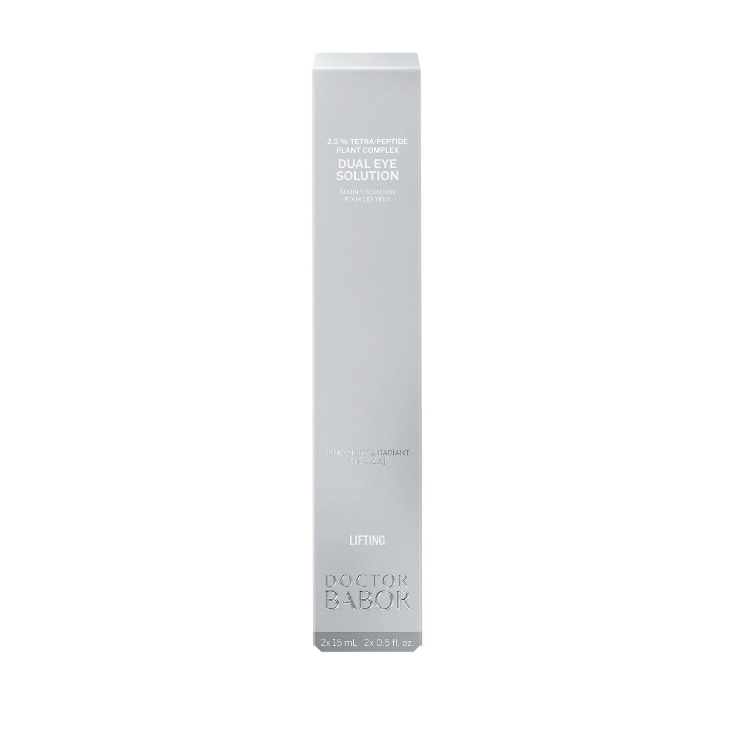 BABOR paakių kremas DOCTOR BABOR dvigubo poveikio akių tirpalas - 30 ml