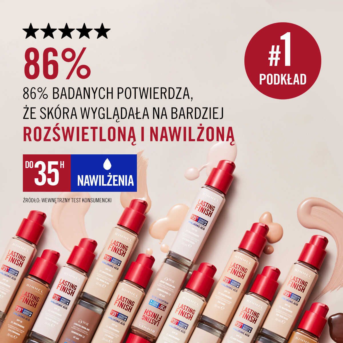 Rimmel ilgstošas apstrādes 35H