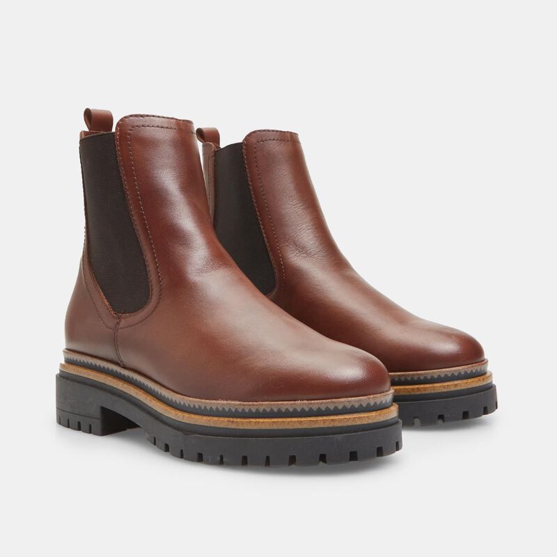 Stivaletti Chelsea da Donna in Pelle