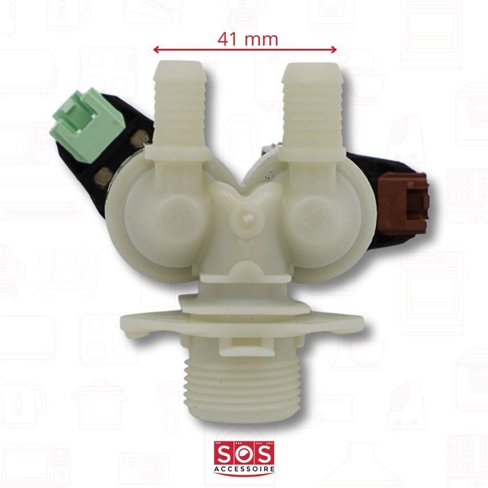 Electrolux 50297055001 Válvula solenoide para lavadora