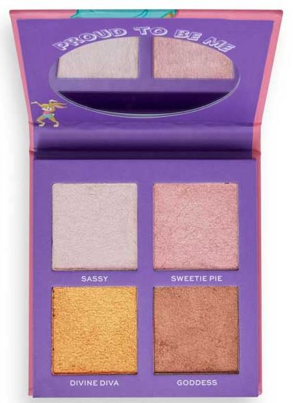 Paleta sjenila i šminke I Heart Looney Tunes 