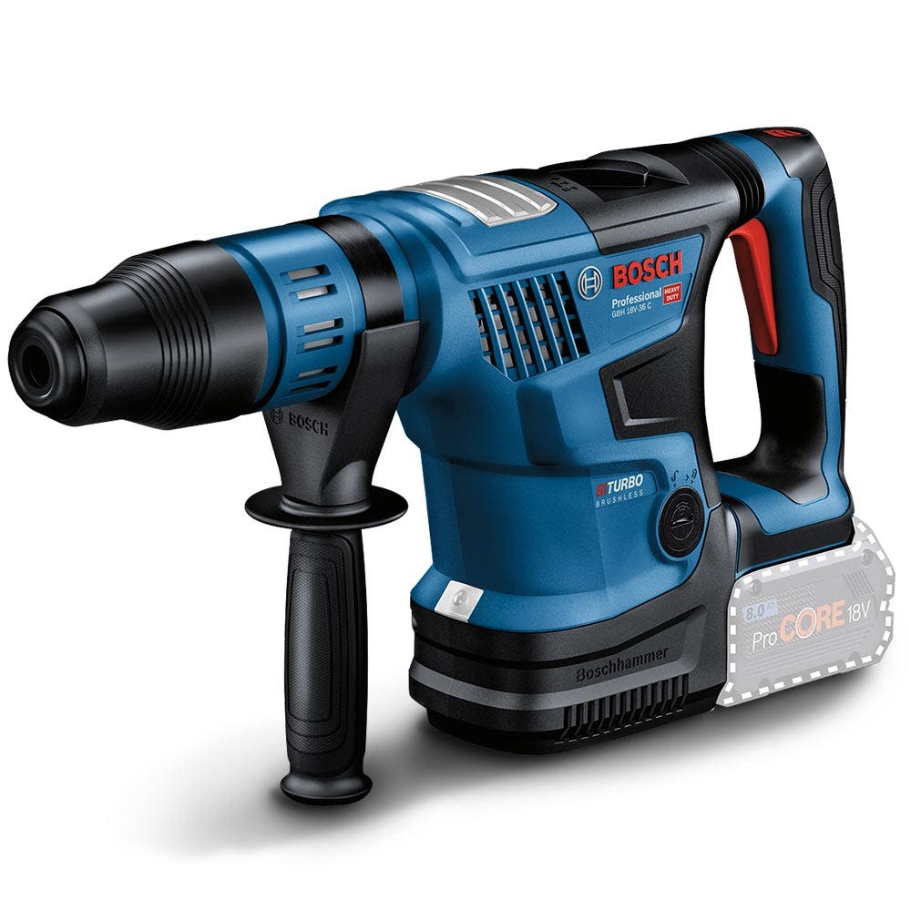 BOSCH 18V BITURBO Brushless SDS Max Młotowertarka Skin GBH 18V-36 C 0611915041