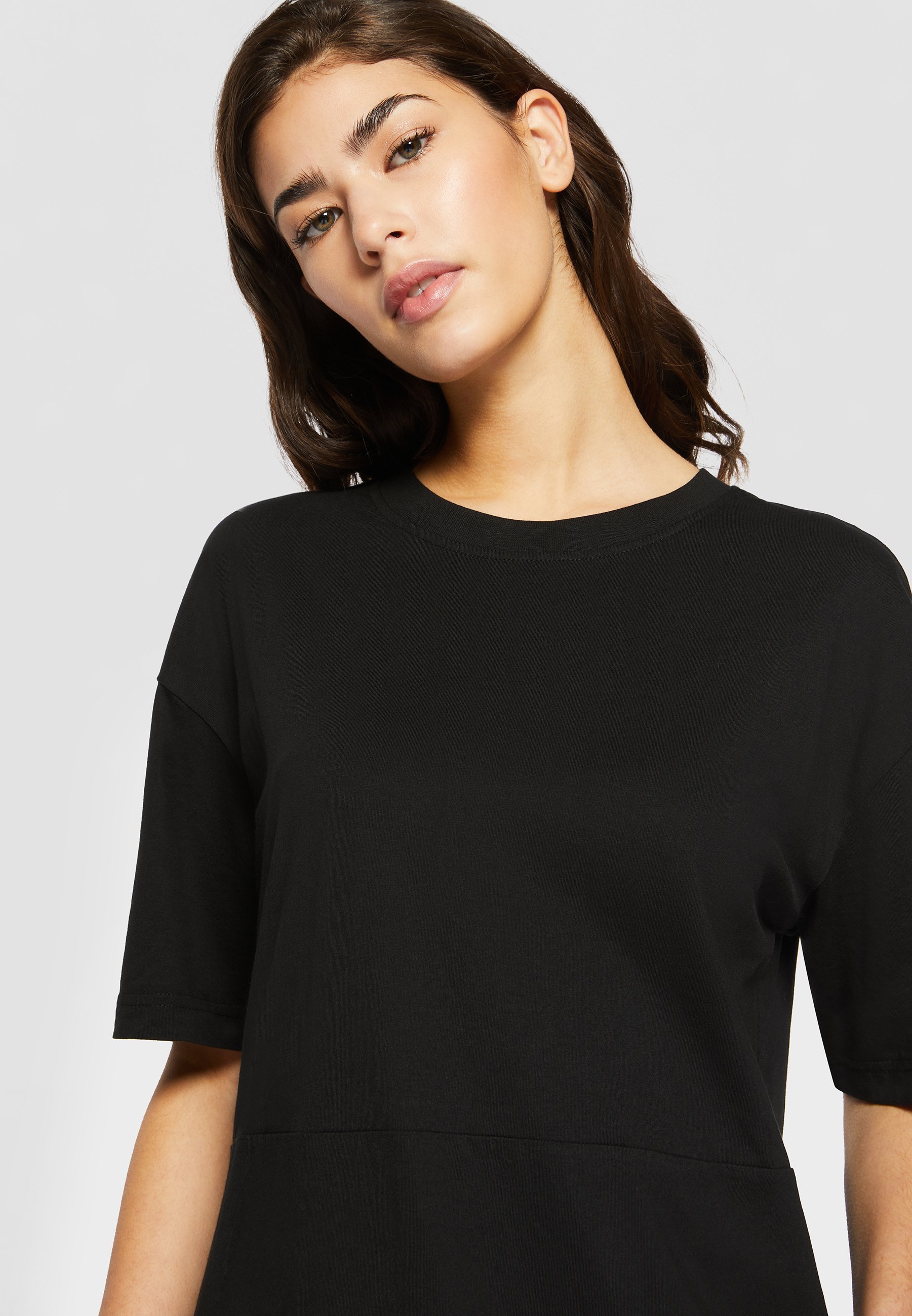 Abito in jersey Urban Classics - nero