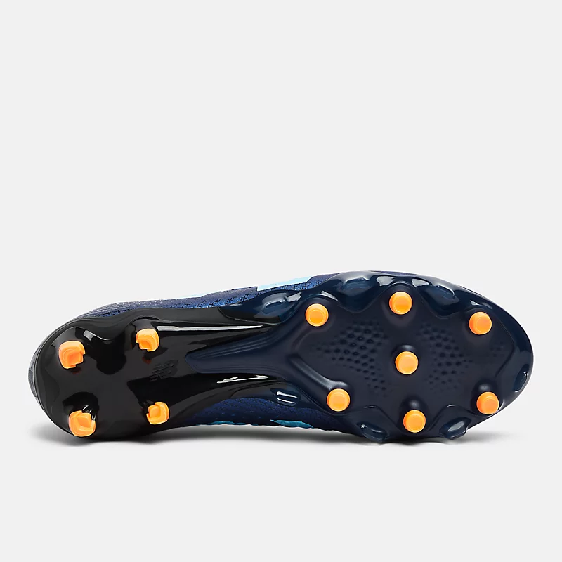 Zapatillas unisex TEKELA PRO LOW FG V4+ - NB Navy z Team Sky Blue i Hot Mango