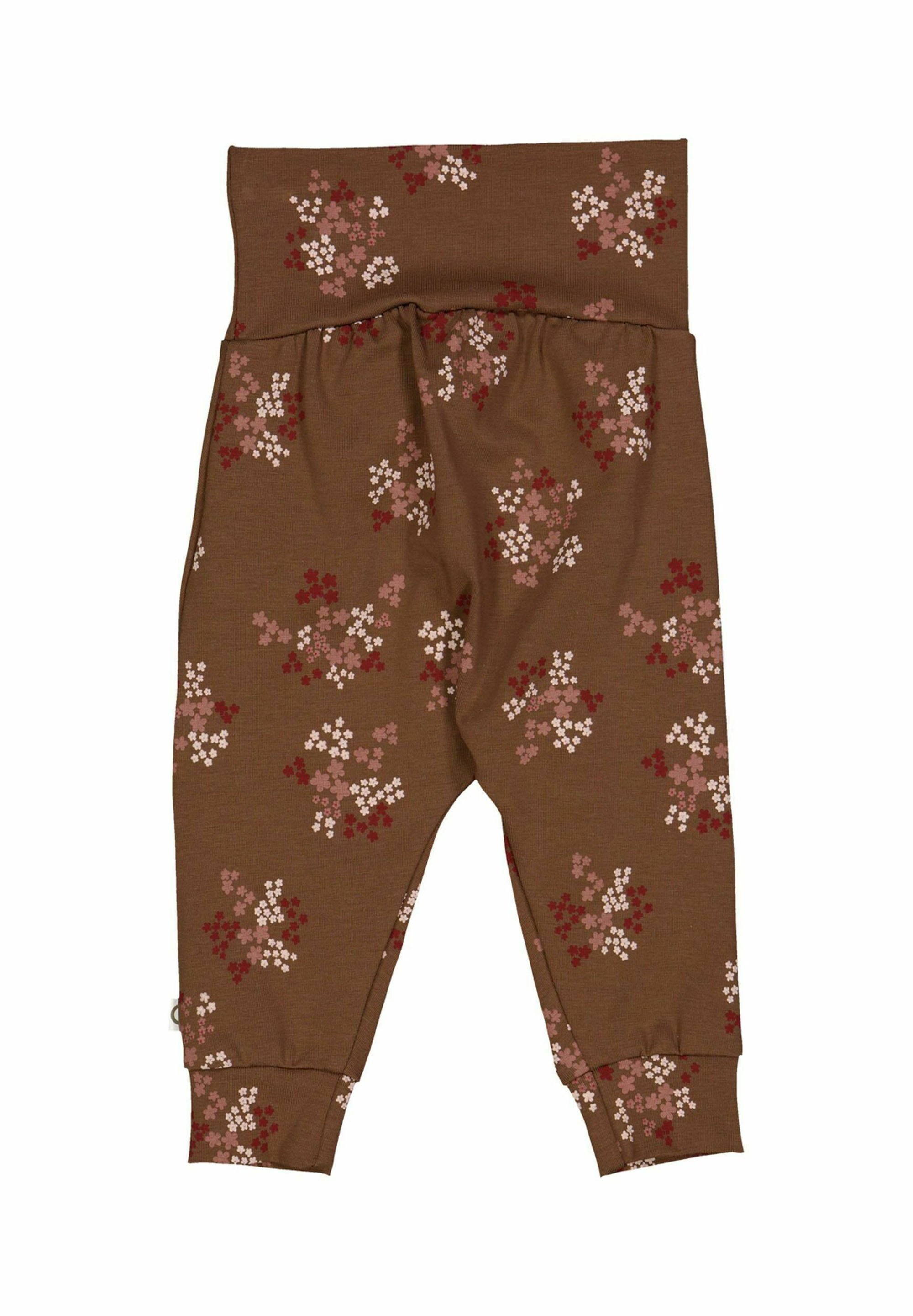 Müsli by GREEN COTTON Broek - bark cabernet nightingale