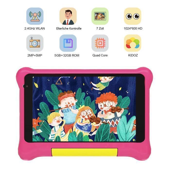 Tablet infantil - KOTSREN - Android 13 7