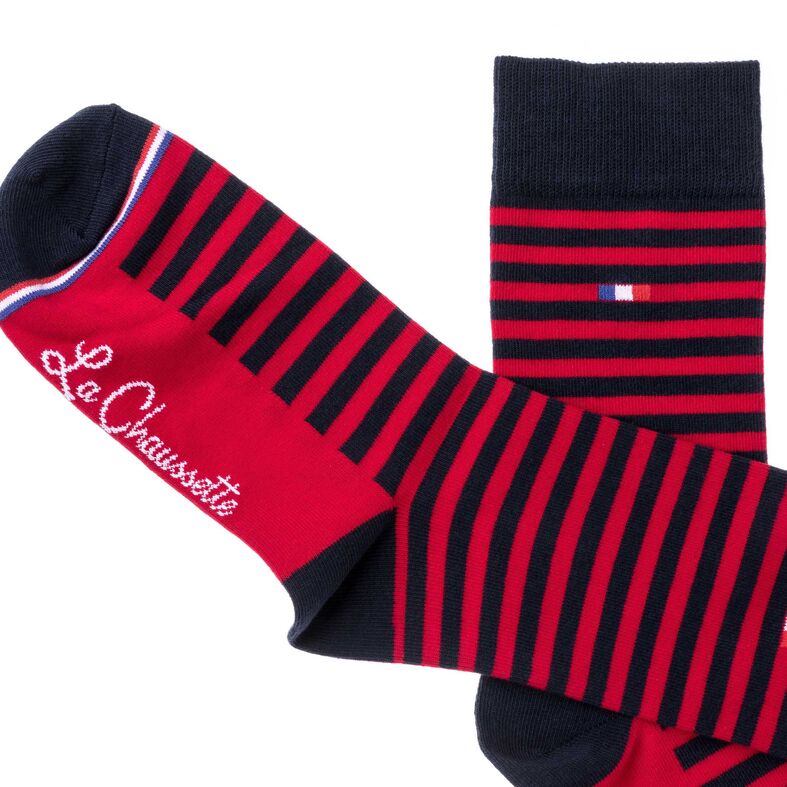 Chaussettes et collants Homme Rouge