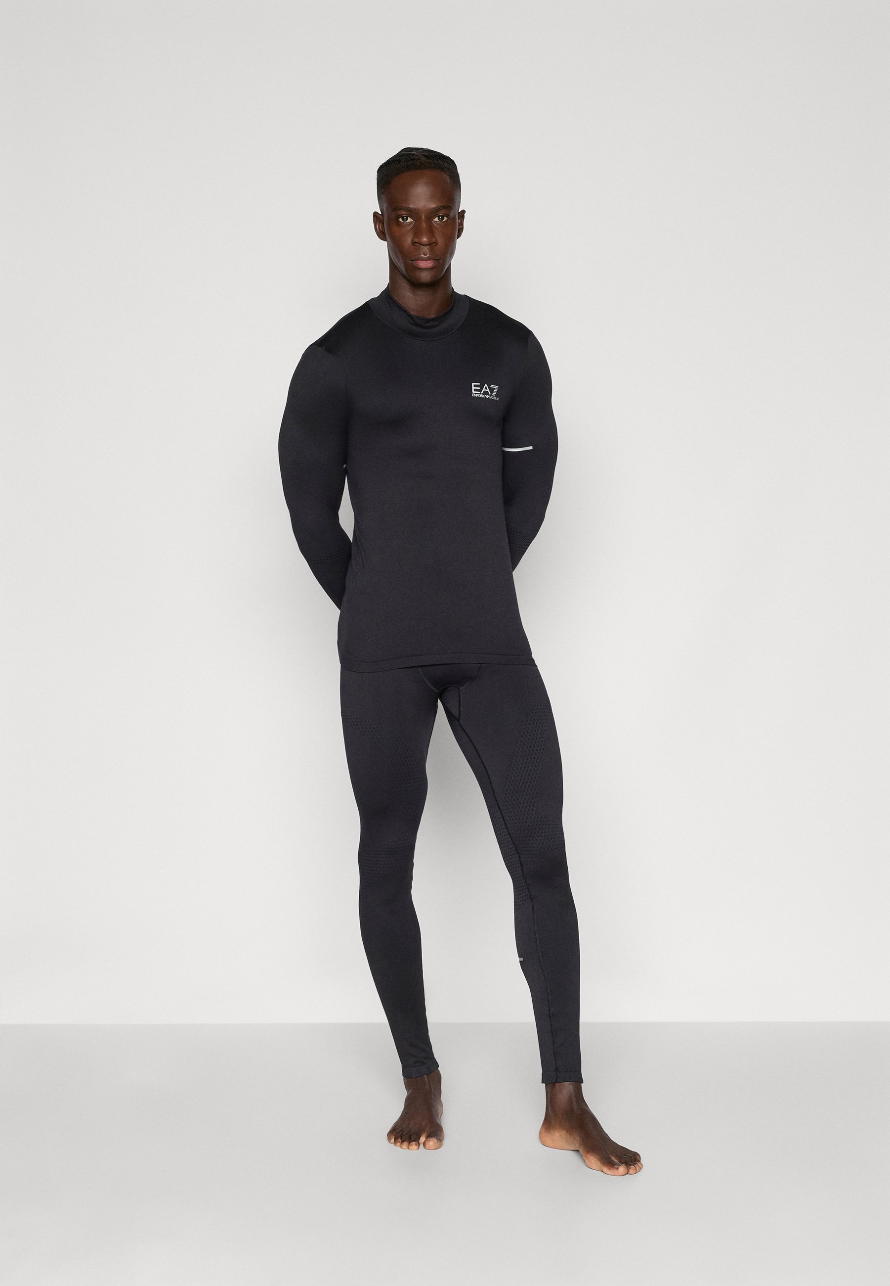 EA7 Emporio Armani LEGGINGS - Leggings - zwart