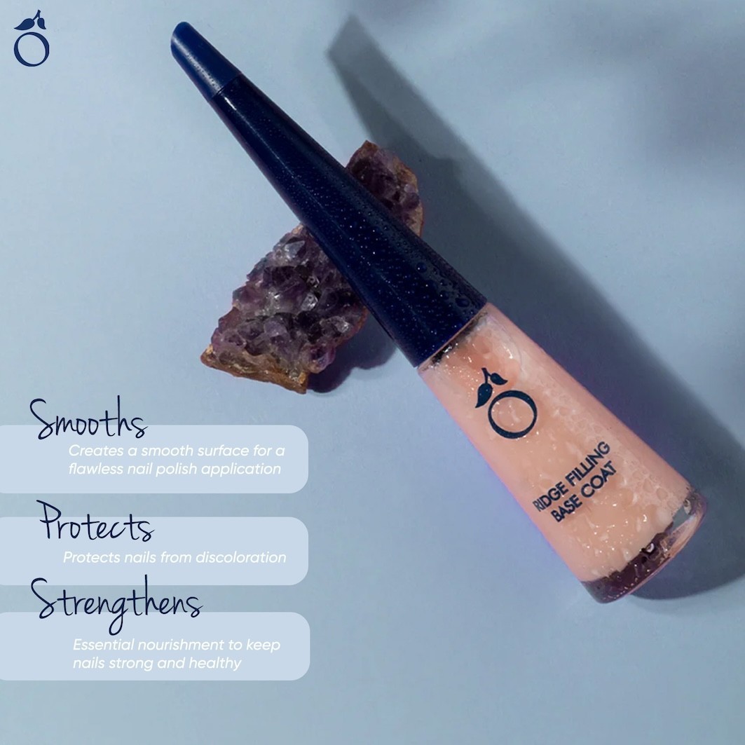 Herome Cosmetics bāzes laka roku kopšanai Ridge Filler bāzes laka - 8 ml