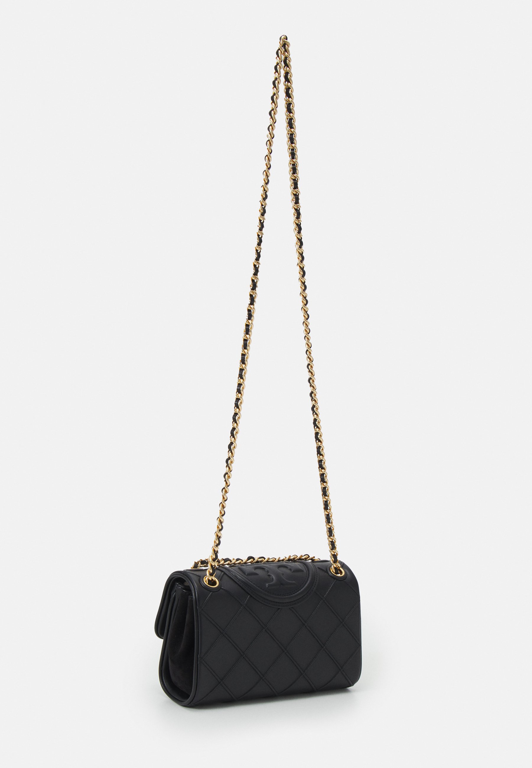 FLEMING SOFT SMALL CONVERTIBLE SHOULDER - Olkalaukku - blackTory Burch