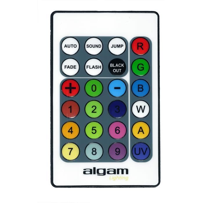 Algam Lighting SLIMPAR-1210-QUAD - 12 x 10W RGBW LED Floodlight