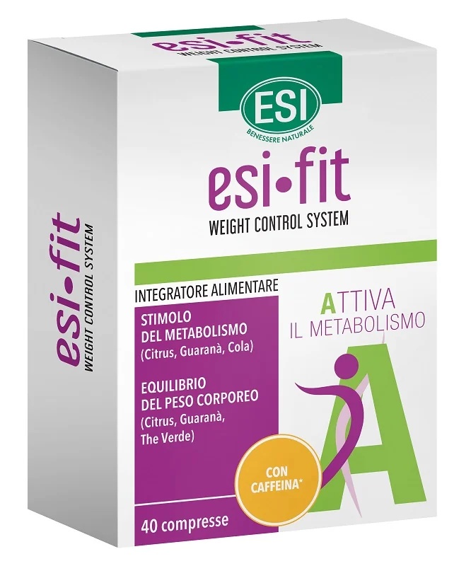 ESI Esi Fit Attiva C/cafeïne 40 tabletten
